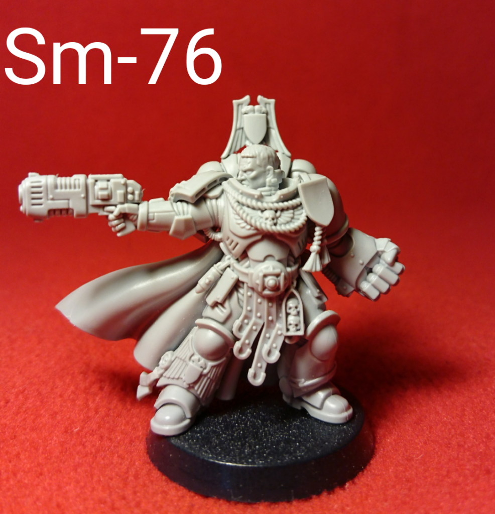 Primaris Space Marine Captain with Plasma pistol and Power Fist