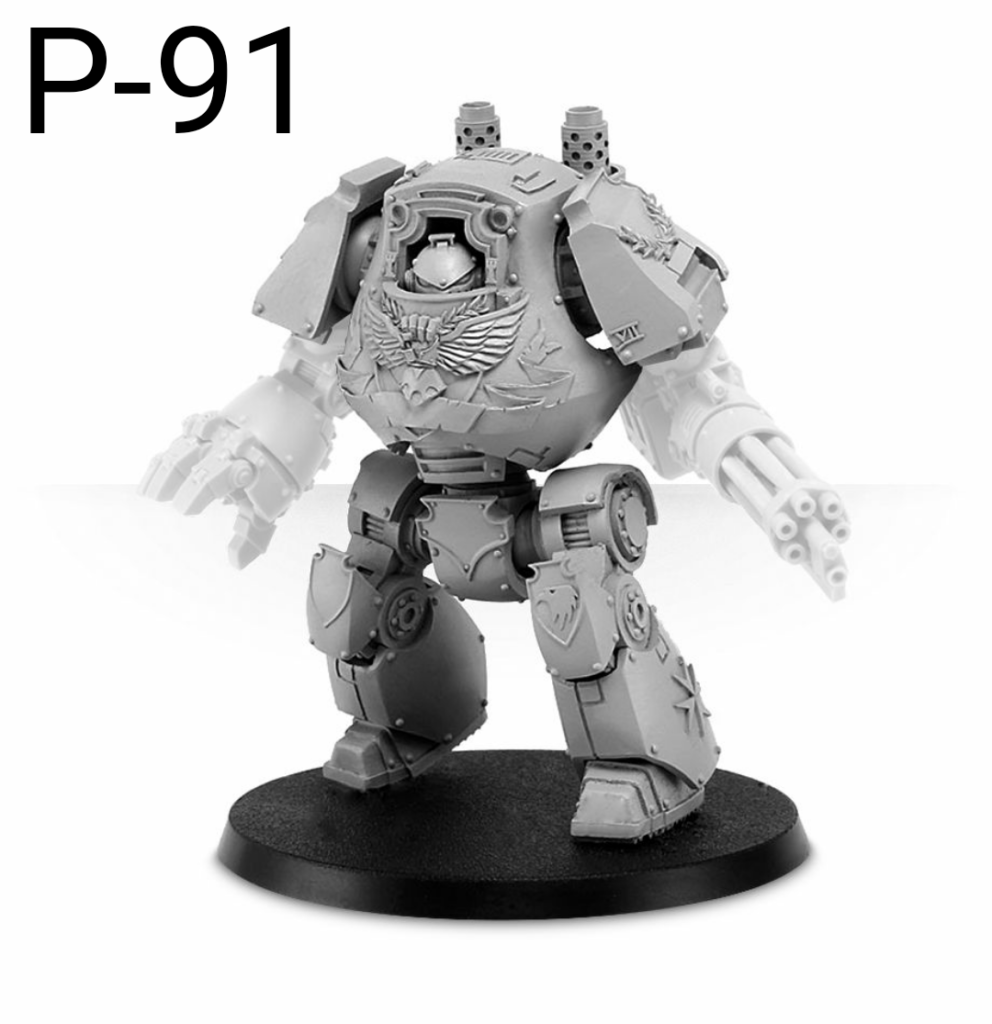 Imperial Fists Contemptor Dreadnought