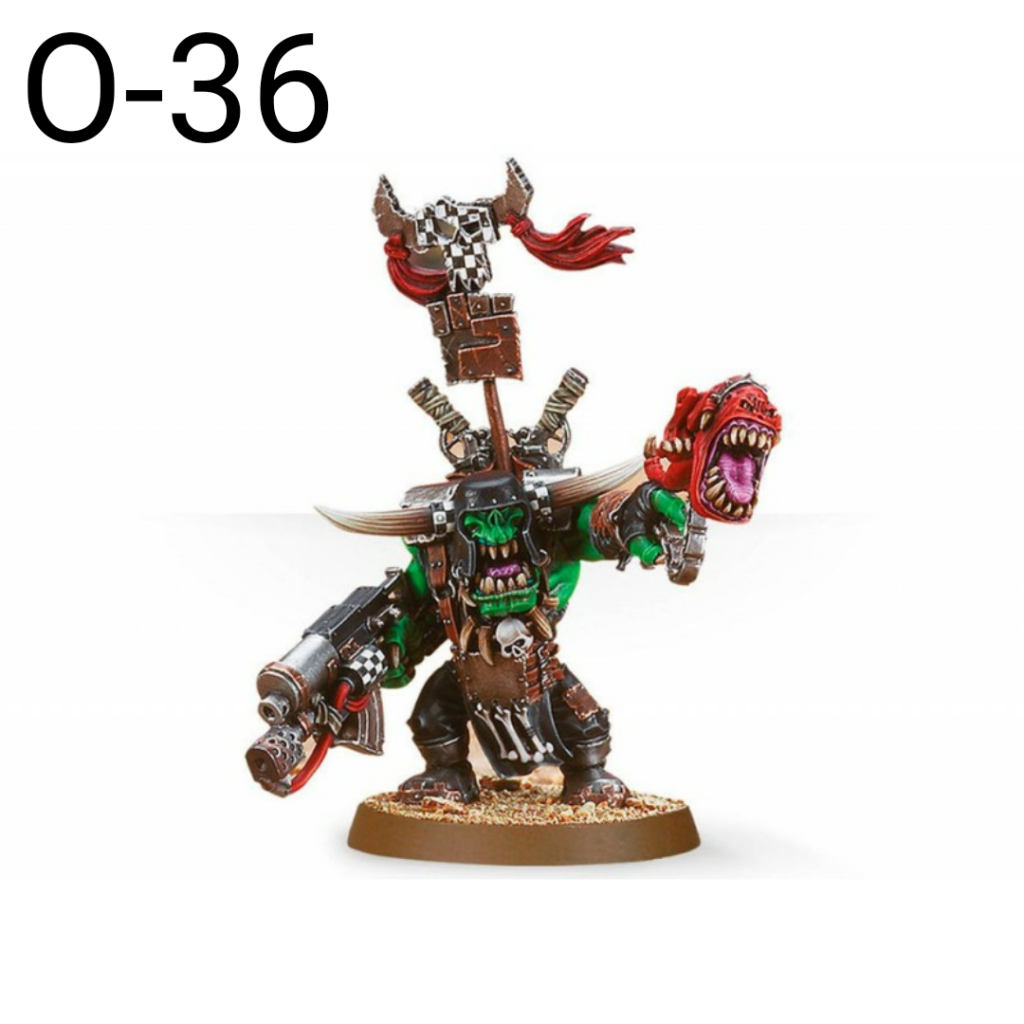 Ork Boss with Attack Squig