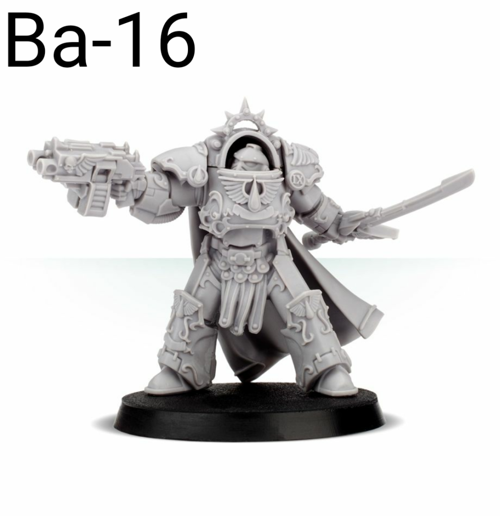Blood Angels Legion Praetor in Tartaros Terminator Armour