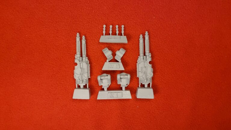 Adeptus Titanicus Warlord Battle Titan Paired Turbo Laser Destructors — изображение 2
