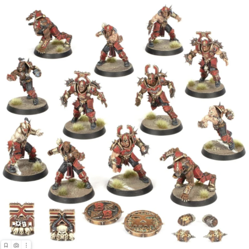 Khorne Blood Bowl Team