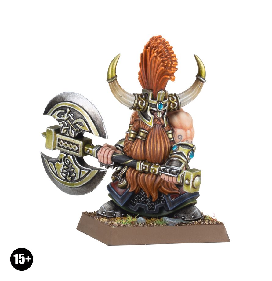 Ungrim Ironfist, the Slayer King of Karak Kadrin