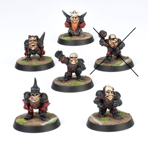 classic chaos dwarf blood bowl team