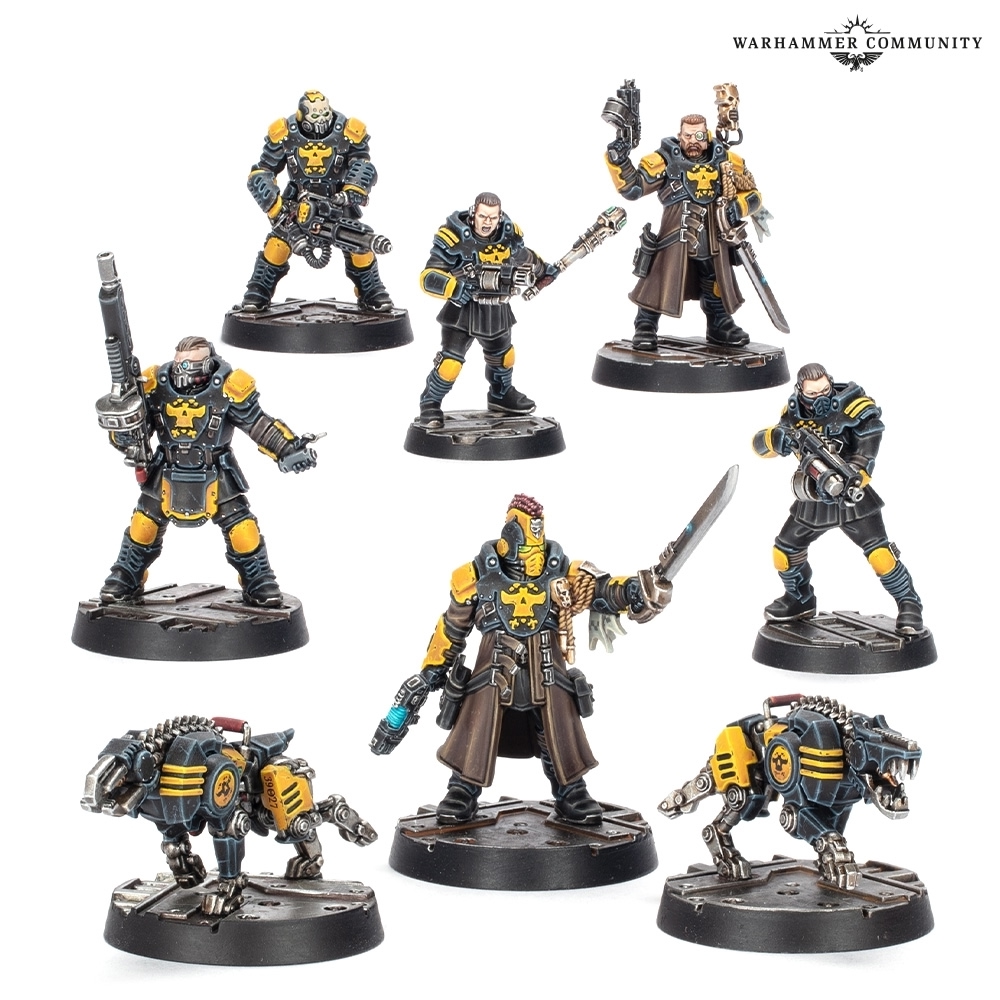 Palanite Enforcer Captains & Sergeants