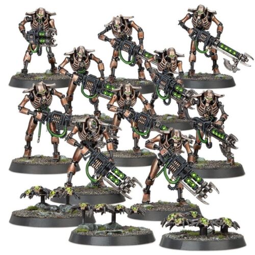 Necron Warriors + Canoptek Scarabs